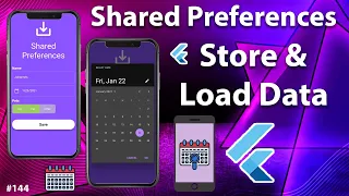 Flutter Tutorial - Shared Preferences - Store & Load Data For Data Persistence