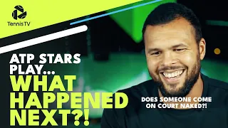 ATP TENNIS STARS PLAY 'WHAT HAPPENED NEXT?' 🤔