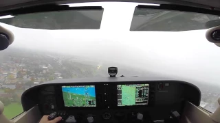 My First ILS Approach (to minimums)