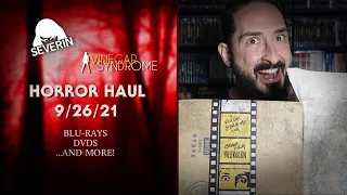 Horror Haul and Unboxing: 9/26/21 | Severin Films, Vinegar Syndrome, and more!