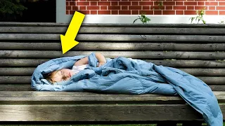 Girl Sleeps in Park Every Night. Police Officer Cried So Hard When He Discovered The Reason!