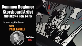 Common BEGINNER Storyboard Artist MISTAKES & How To Fix Them | Storyboarding Mastering The Basics