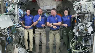 Dragon Crew-4 astronauts 'excited' to return to Earth