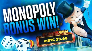 MY BIGGEST WIN ON MONOPOLY LIVE!! (5x Chance 4 Rolls)