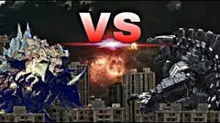 Mega-Kaiju vs MechaGodzilla (2021)