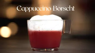 Cappuccino Borscht: A Fusion of Italian and Russian Flavors in a Soup