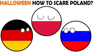 Germany and Russia How to scare Poland [Countryballs Animation]