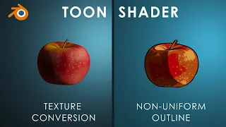 TOON SHADING IN BLENDER (EEVEE) || Using IMAGE TEXTURES in Toon shading || Realistic Outlines