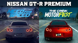 Nissan GTR Premium - Need For Speed 2015 vs The Crew Motorfest