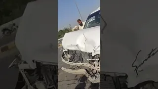 Land Cruiser Loses Control 😰