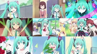 Todos los cameos de Hatsune Miku en Jashin-chan Dropkick temporada 3 (sub. español) (completo)