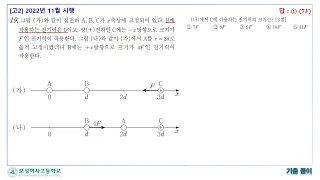 [고2] 2022년 11월 시행 19번