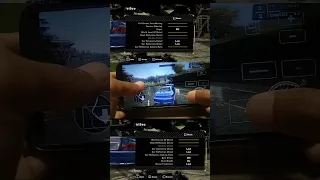 Test gameplay nfsmw SD680#exagear#nfsmw#snapdragon680#redmi10c#shorts#short