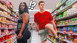 Farting at Walmart - She Got Scared! - The POOTER | Jack Vale
