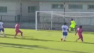 Sergio Arribas fre kick goal vs Rayo Majadahonda