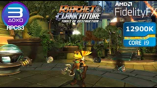 RPCS3 0.0.19 | Ratchet & Clank Tools of Destruction 4K FSR 60FPS i9 12900K |PS3 Emulator Performance