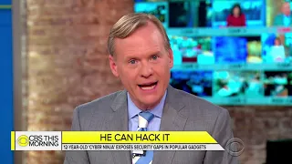 How a 12 year old "cyber ninja" can hack you | CBS This Morning