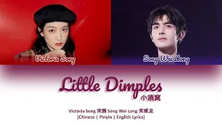 [CHI/PYN/ENG] Victoria Song 宋茜 Song Wei Long 宋威龙《Little Dimples 小酒窝》【HunanTV New Year's Eve Concert】