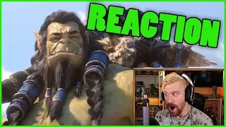 SAFE HAVEN Cinematic Reaction | Thrall's BACK Cinematic Reaction World of Warcraft BfA