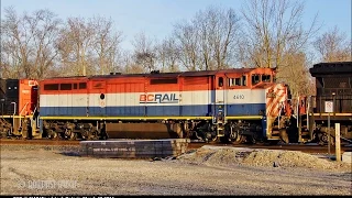 RAILREEL CN CP Oil Train UP Power OSR Woodstock Ontario March 30 2016