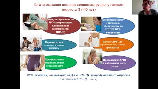 Вебинар "Репродуктивное здоровье женщин, живущих с ВИЧ"