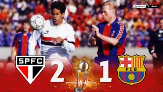 São Paulo 2 x 1 Barcelona ● 1992 Intercontinental Cup Final Extended Goals & Highlights HD