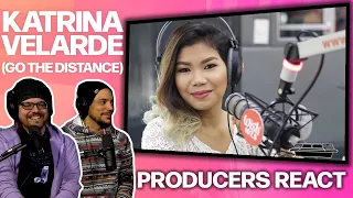 PRODUCERS REACT - Katrina Velarde Go the Distance Reaction