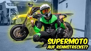 Erstes Mal Supermoto auf der Rennstrecke!