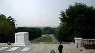 lightning strikes at arlington cemetery