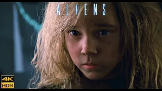 Aliens (1986) - Ripley and Newt Scene - Enhanced 4K UHD HDR Custom"