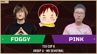 WC3 - TeD Cup 8 - WB Semifinal: [NE] Foggy vs. Pink [UD] (Group A)