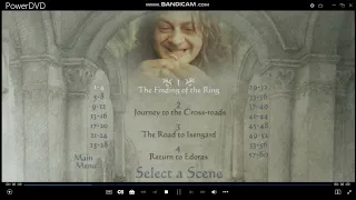 The Lord of the Rings: Return of the King DVD Menu Walkthrough (Disc 1)