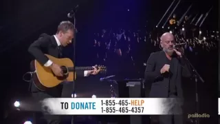 Chris Martin and Michael Stipe - Losing My Religion at the 12 12 12 Concert For Sandy Relief