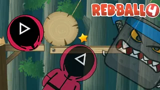 Red Ball 4 Gameplay (IOS, Android) SQUID GAME in Red Ball 4 | Part 2