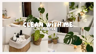 CLEAN WITH ME 🌸 TOALETKA & ORGANIZACJA KOSMETYKÓW