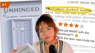 the tiktok romance book where she falls in love with her door