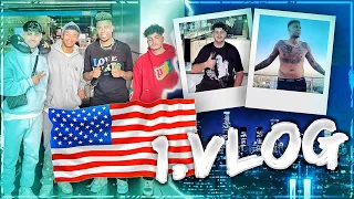 URLAUB IN LOS ANGELES MIT WILLY, SIDNEY & ROHAT!😍🌴 Tag 1 & Anreise Vlog🔥🇺🇸