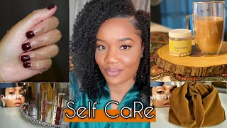 RELAXING PAMPER ROUTINE | Self Care DaY | SKINCARE, HAIR, NAIL & MORE...