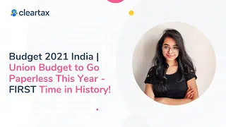 Budget 2021 India | Union Budget to Go Paperless This Year - FIRST Time in History!