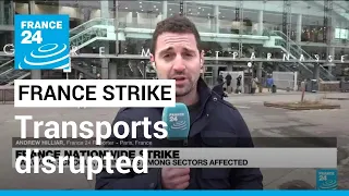 France hit by nationwide strike as unions fight Macron's pension reform • FRANCE 24 English