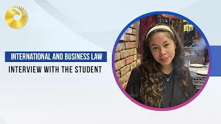 International and Business Law. Interview with the student