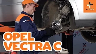 How to change a front wheel bearing on OPEL VECTRA C TUTORIAL | AUTODOC