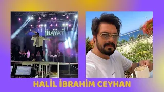 Very special images from the concert rehearsal of successful actor Halil İbrahim!