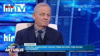 Napi aktuális - Tarlós István (2024-02-14) - HÍR TV