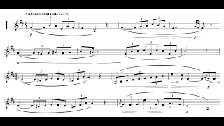 Concone 25 No.1 - Solo Alto Clarinet