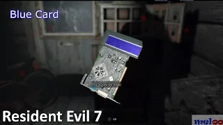 Resident Evil 7: Red and Blue Keycard Guide (How to get - Biohazard 7)