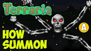 Terraria 1.4.4.9 How To Summon Skeletron Prime (EASY) | Terraria how to get Mechanical Skull