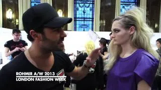 TONI&GUY @ Rohmir AW13 - London Fashion Week