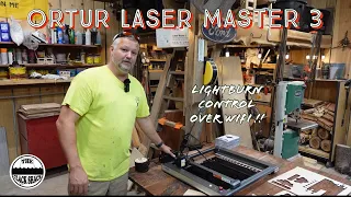 Ortur Laser Master 3- Lightburn control over WIFI !!