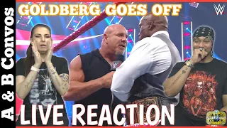 Goldberg Hits MVP With An Emphatic Spear  - LIVE REACTION | Monday Night Raw 8/2/21